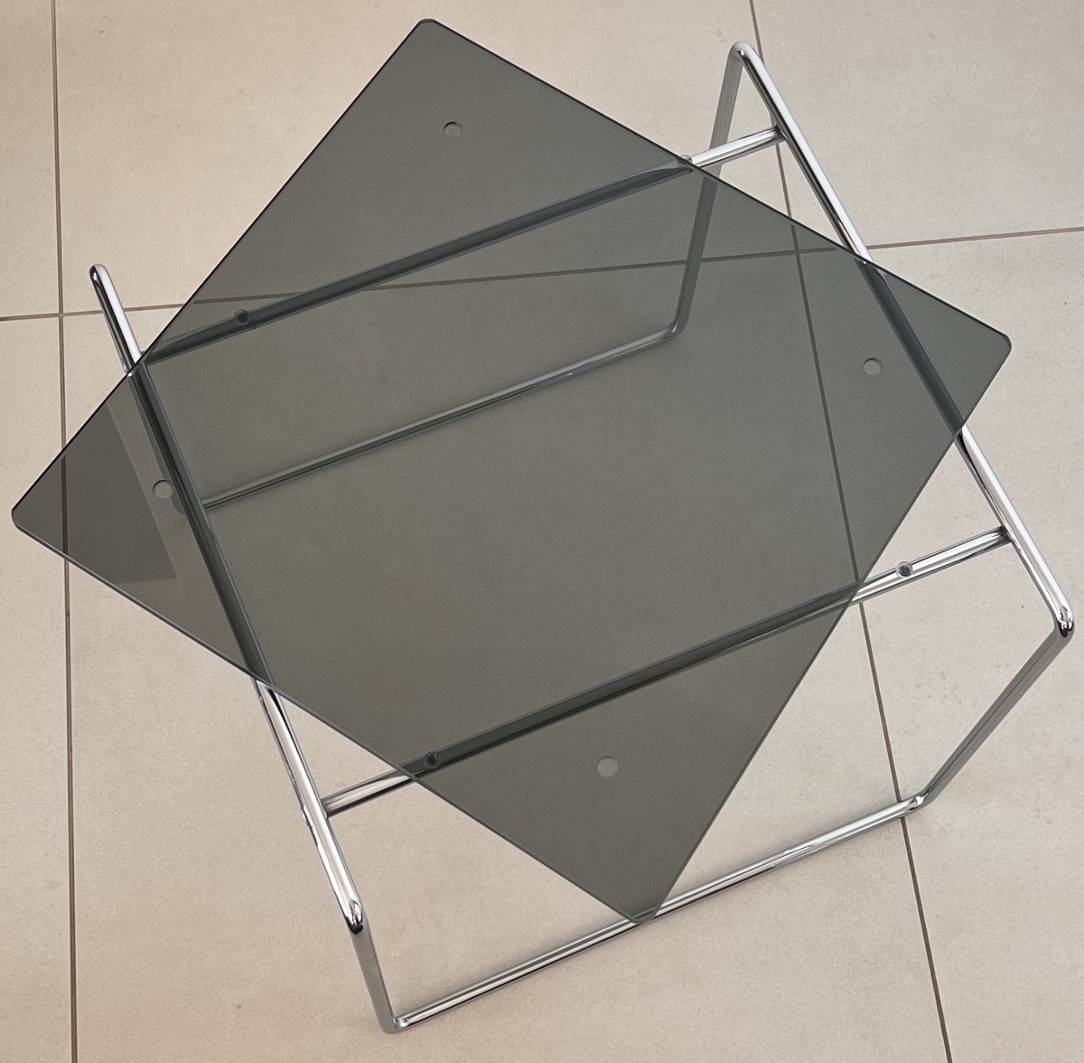 Table basse modèle "Marcel T" par Kazuhide Takahama pour Simon, Italie années 70-photo-2