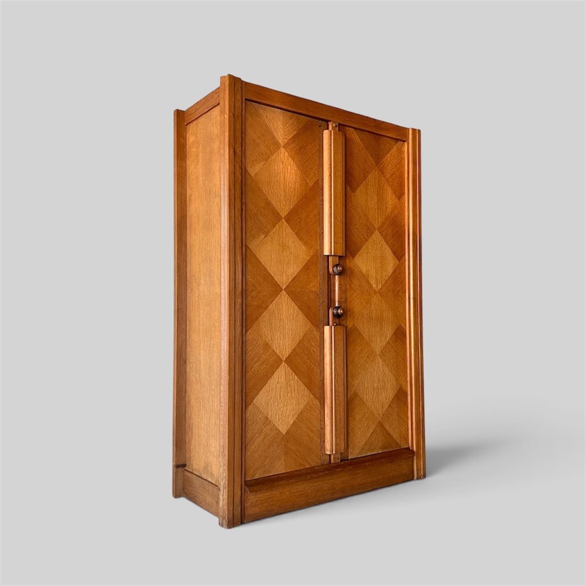 Oak Cabinet By Guillerme Chambron For Votre Maison, France, 1950s
