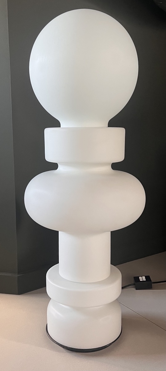Lampe de sol modèle 2490 RE par Bobo Piccoli pour Fontana Arte, Italie 1968-photo-3