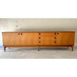 Enfilade série Multi TV 67 par André Monpoix pour Meubles TV, France 60's