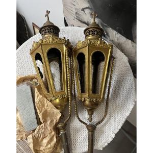 Lampe de sanctuaire /procession