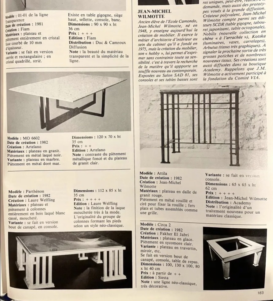 Granite Coffee Table, Artelano 1982-photo-3