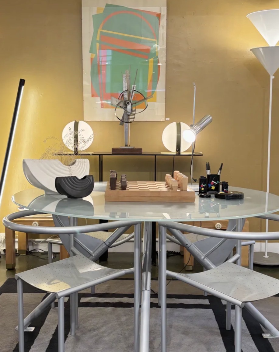 4 chaises Von Vogelsang de Philippe Starck, Driade 1980