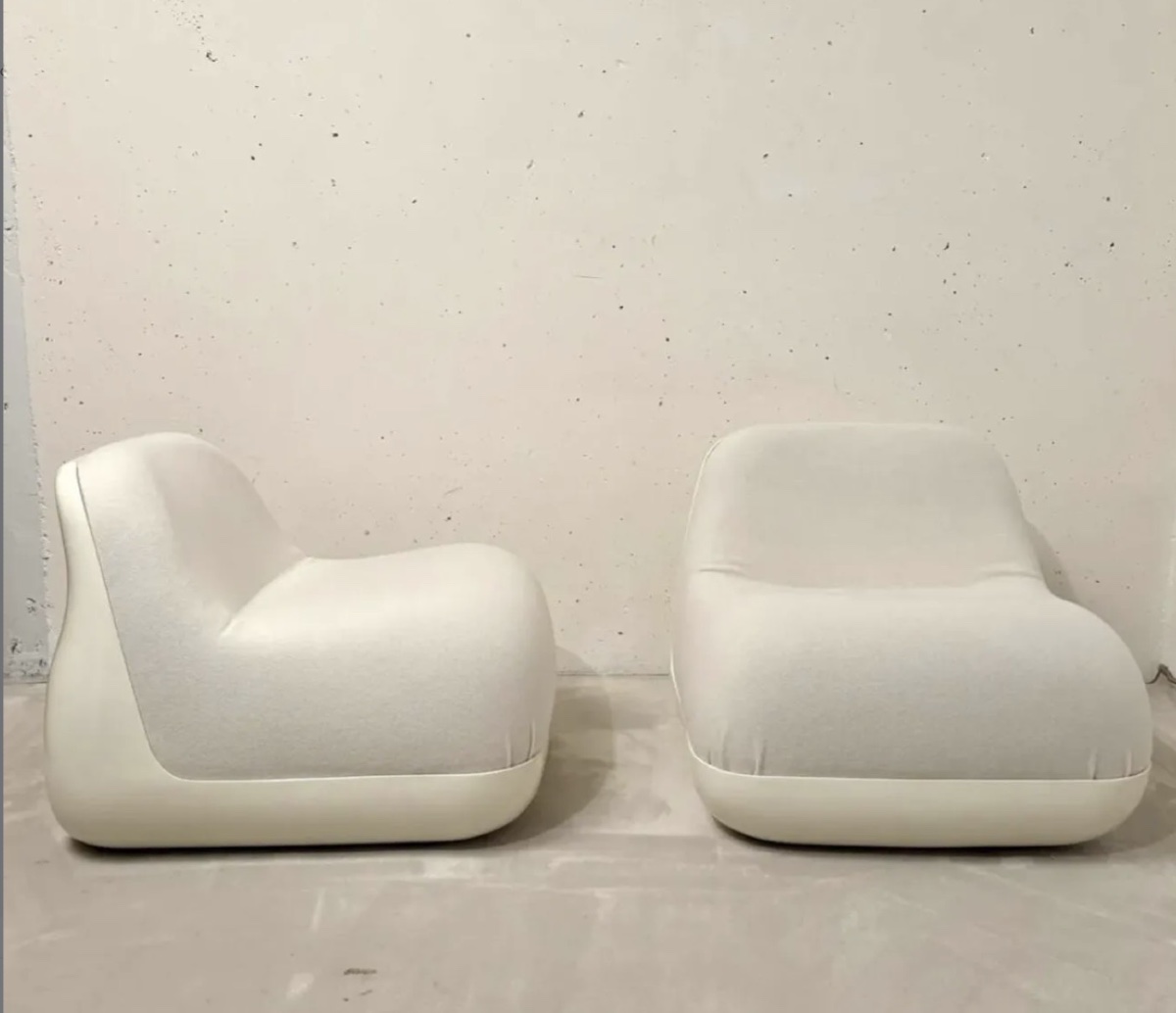 Paire de fauteuils Jumbo, Alberto Rosselli, Saporiti 1970-photo-1