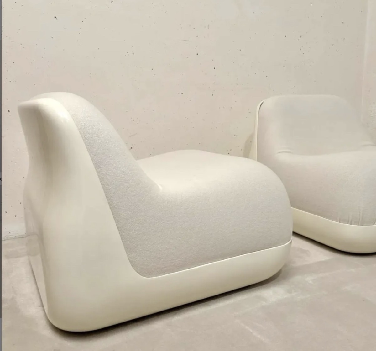 Paire de fauteuils Jumbo, Alberto Rosselli, Saporiti 1970-photo-2
