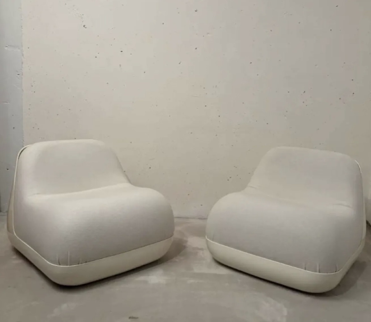 Paire de fauteuils Jumbo, Alberto Rosselli, Saporiti 1970-photo-4