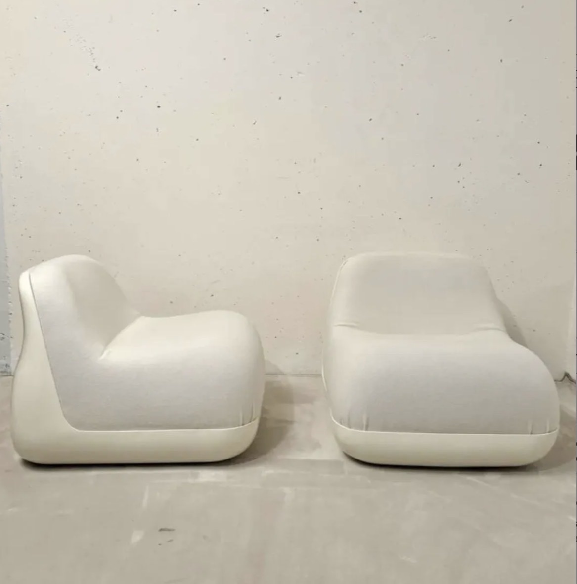 Paire de fauteuils Jumbo, Alberto Rosselli, Saporiti 1970
