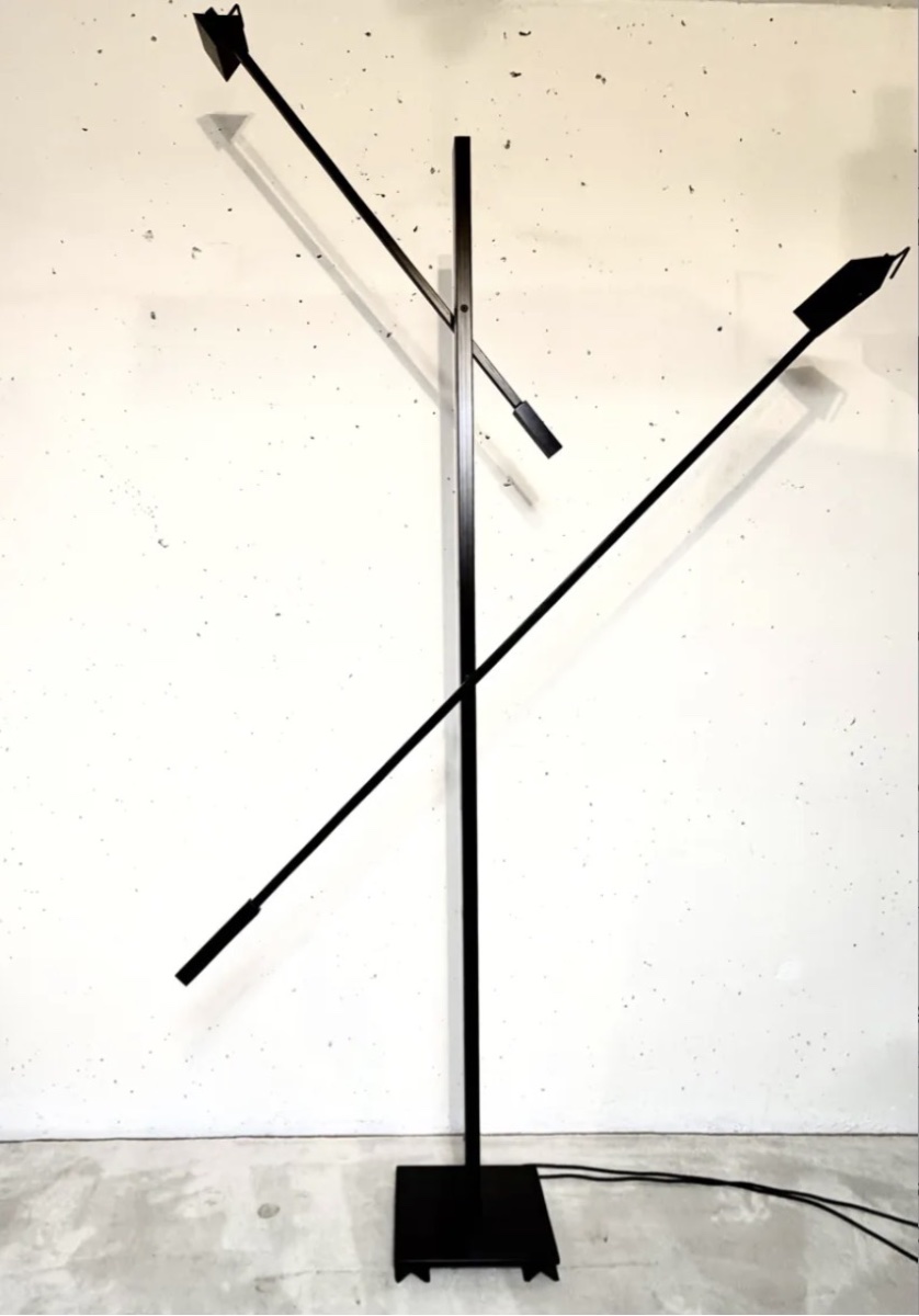 Lampadaire Mikado Michel Senne pour Arlumiere, 1980