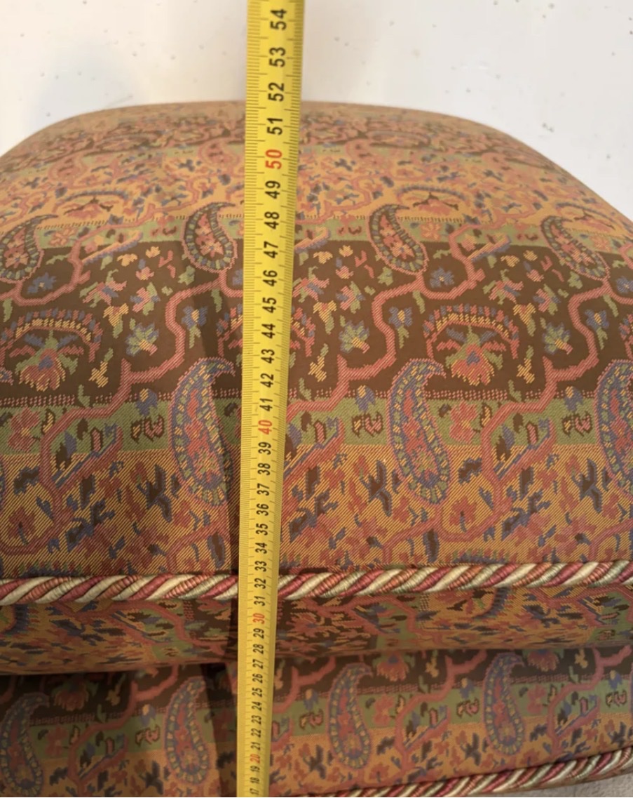 Pouf Jacques Charpentier, Maison Jansen 1970-photo-2