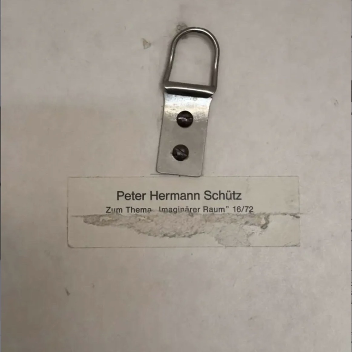 Peter Hermann Schütz, Acrylic On Canvas, 1972-photo-3