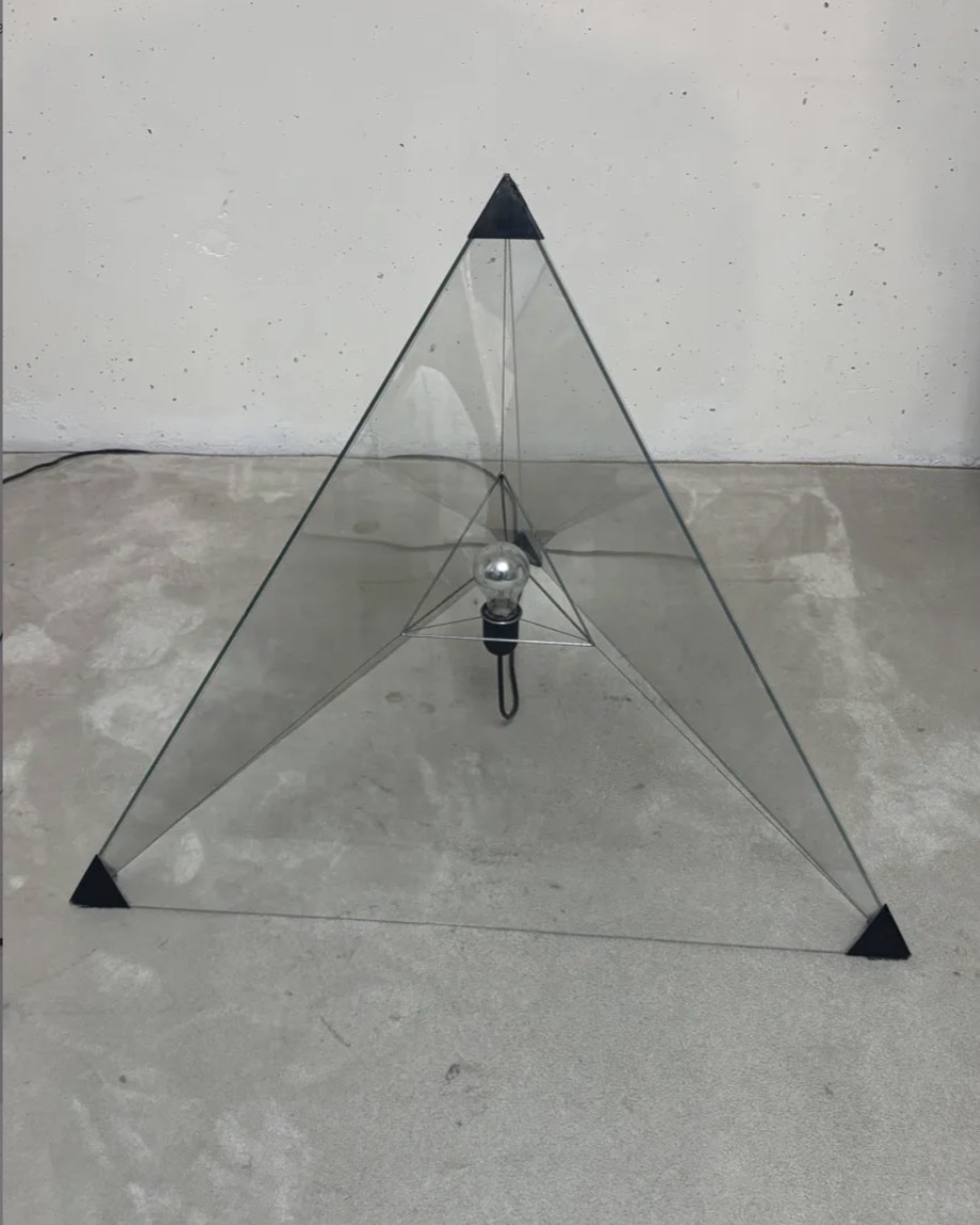 Tetrahedron Lamp, Frans Van Nieuwenborg, 1979-photo-4