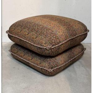 Pouf Jacques Charpentier, Maison Jansen 1970