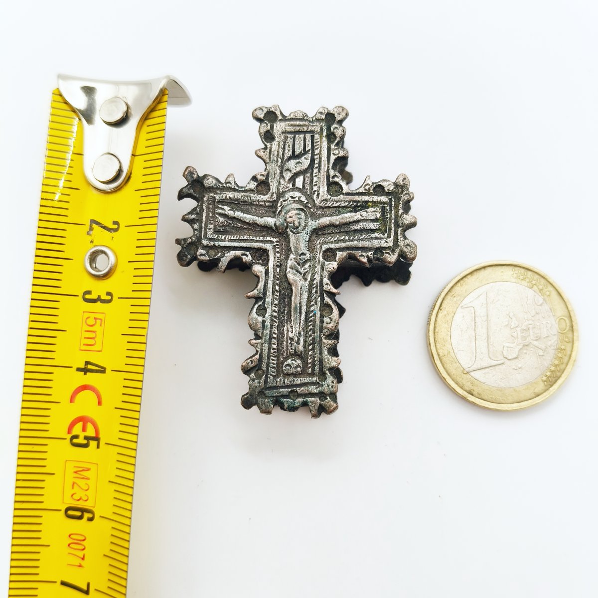 Croix Reliquaire De Pèlerin Byzantine Pour Reliques, Art Chrétien Du XIIe Au XIVe Siècle-photo-2