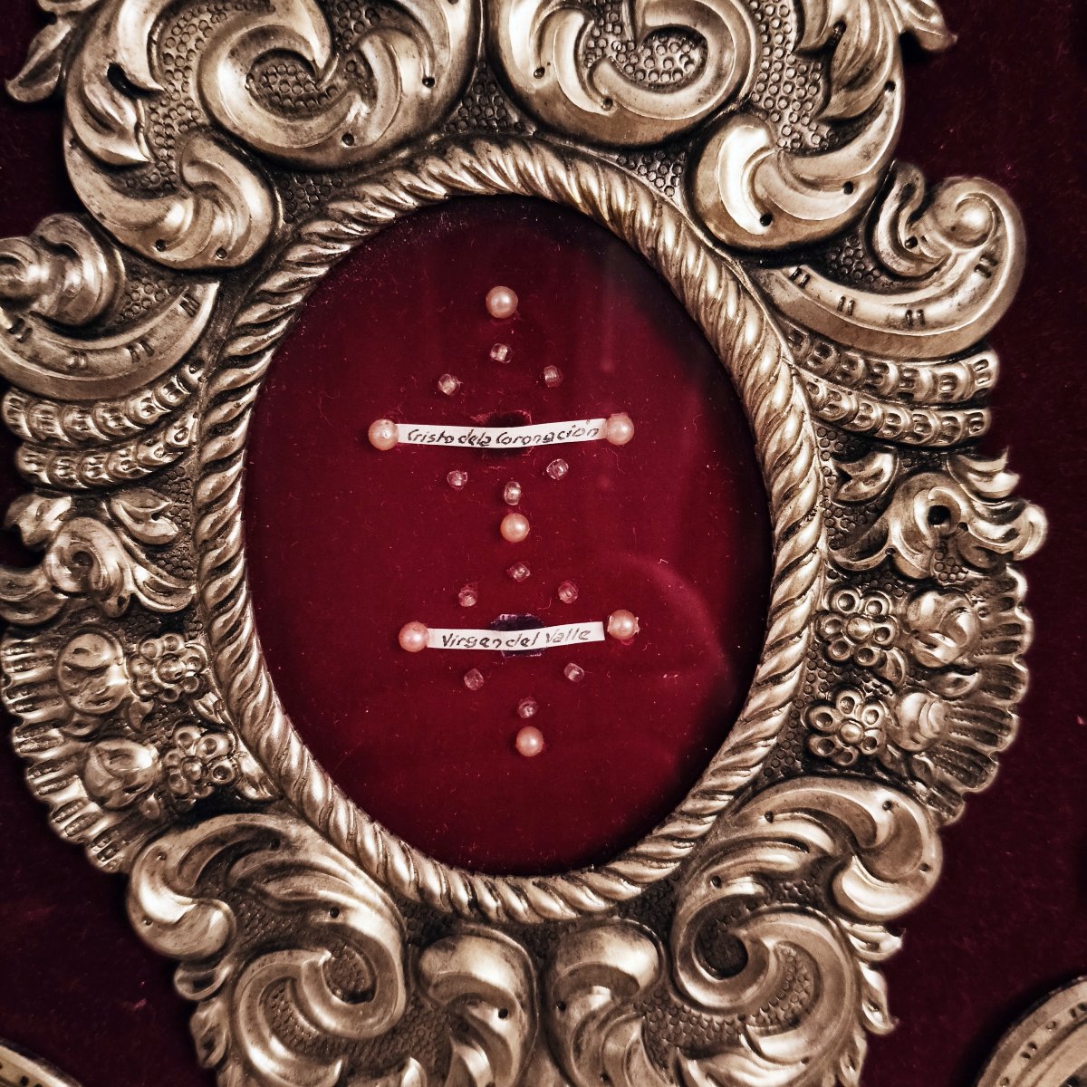 Spanish Reliquary Baroque, Relics: Virgen Del Valle & Cristo Del Corazón-photo-2