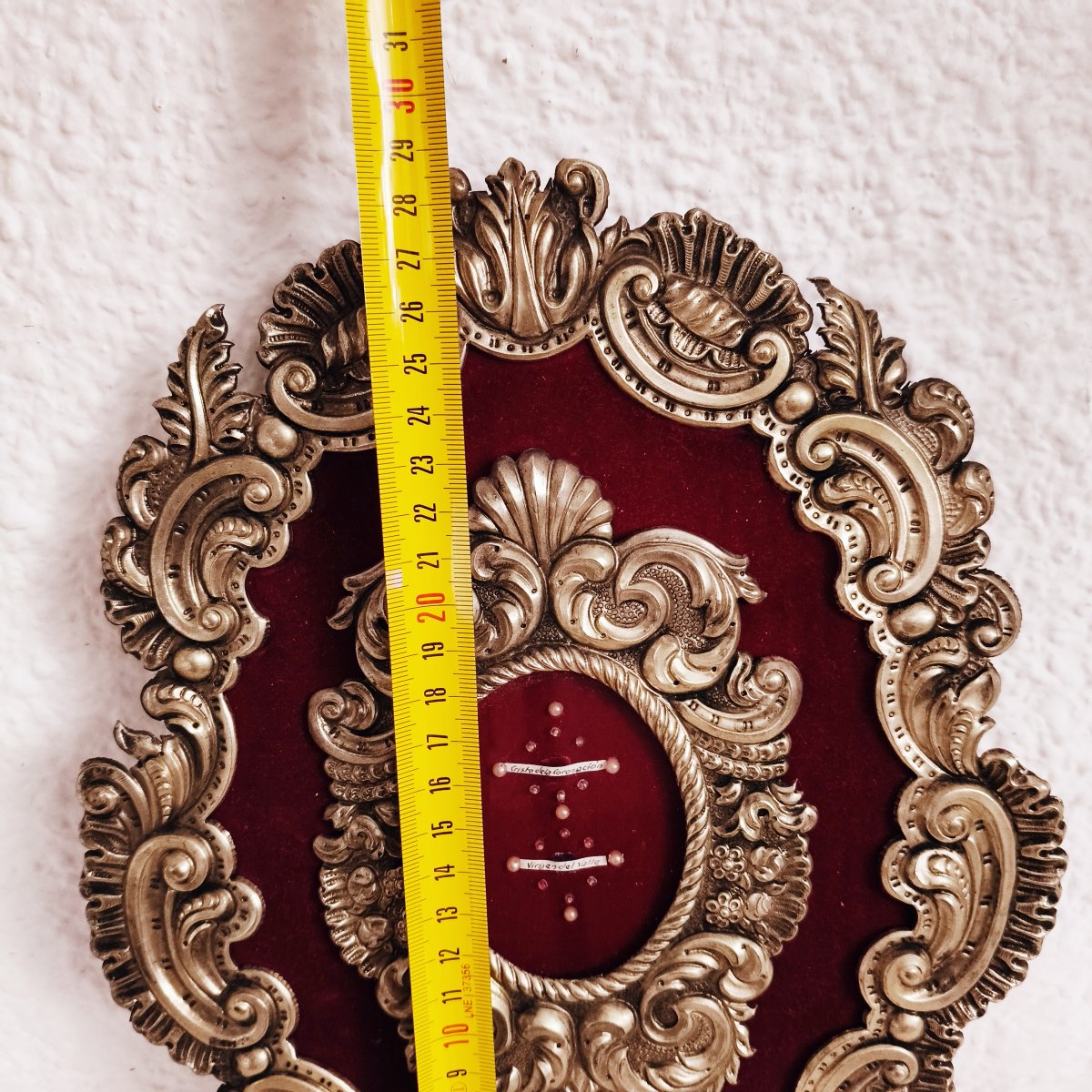 Spanish Reliquary Baroque, Relics: Virgen Del Valle & Cristo Del Corazón-photo-4