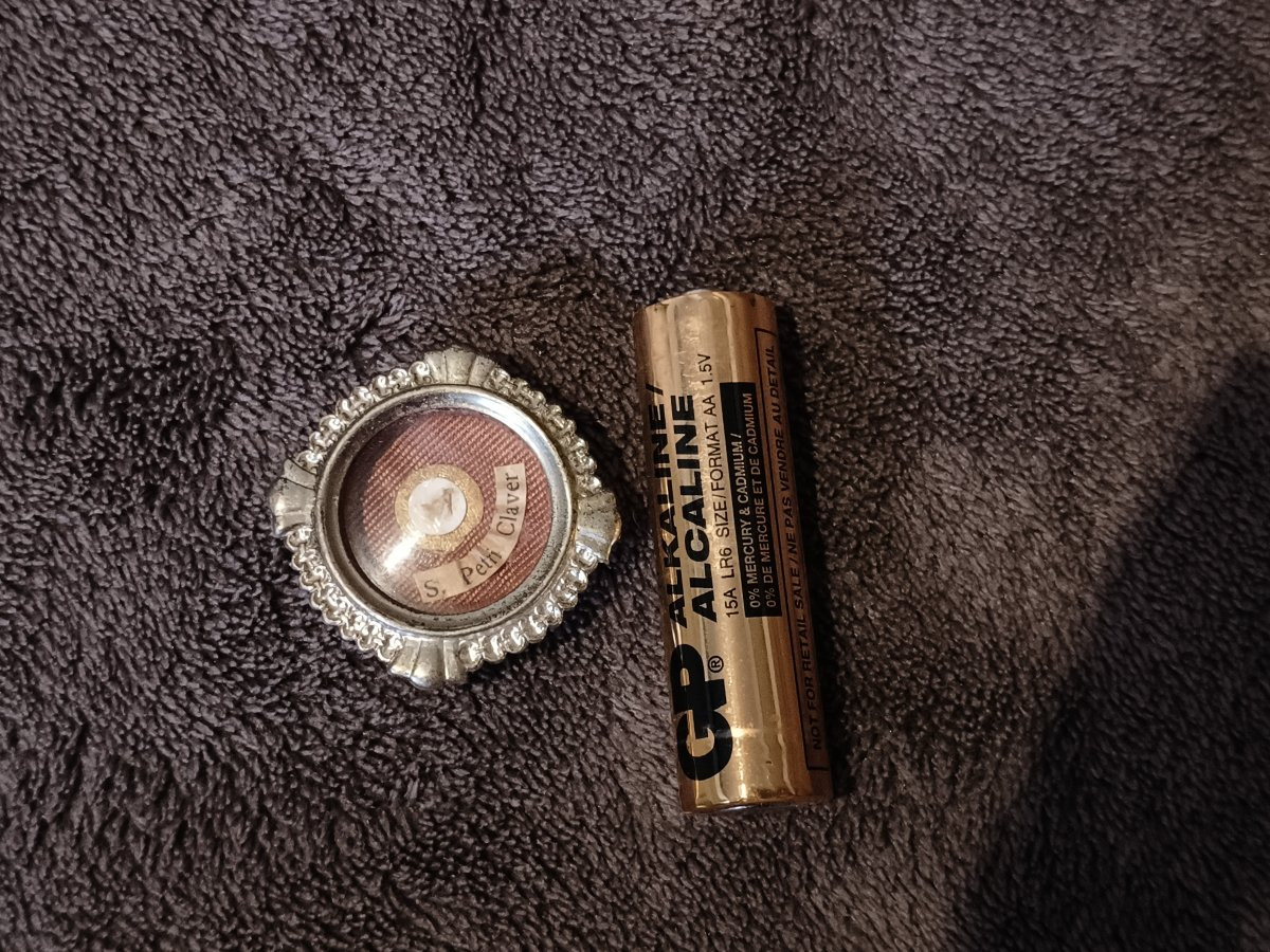 19thc Silver Reliquary 1st Class Relic St Peter Claver+wax Seal-photo-4