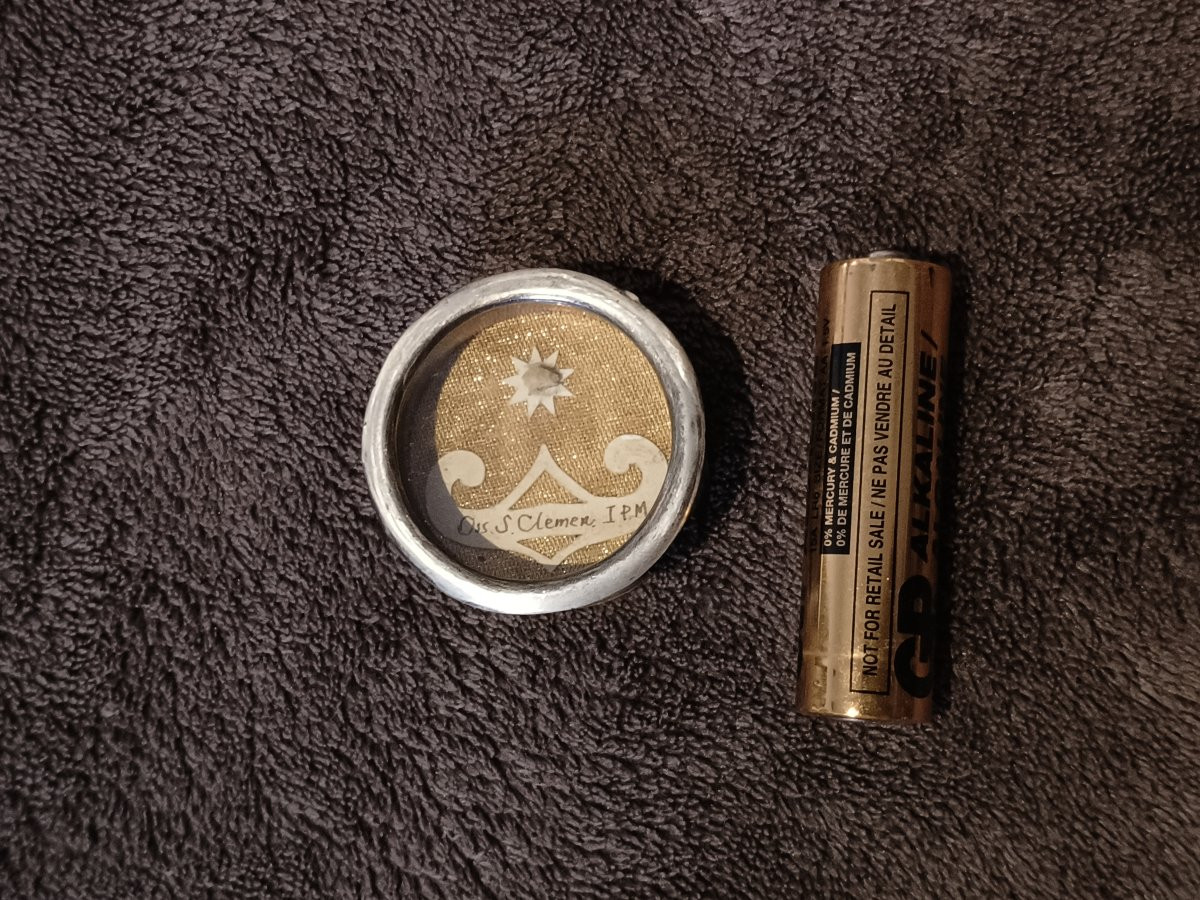 19th Cent Reliquary 1st Class Relic St Clement + Wax Seal-photo-4