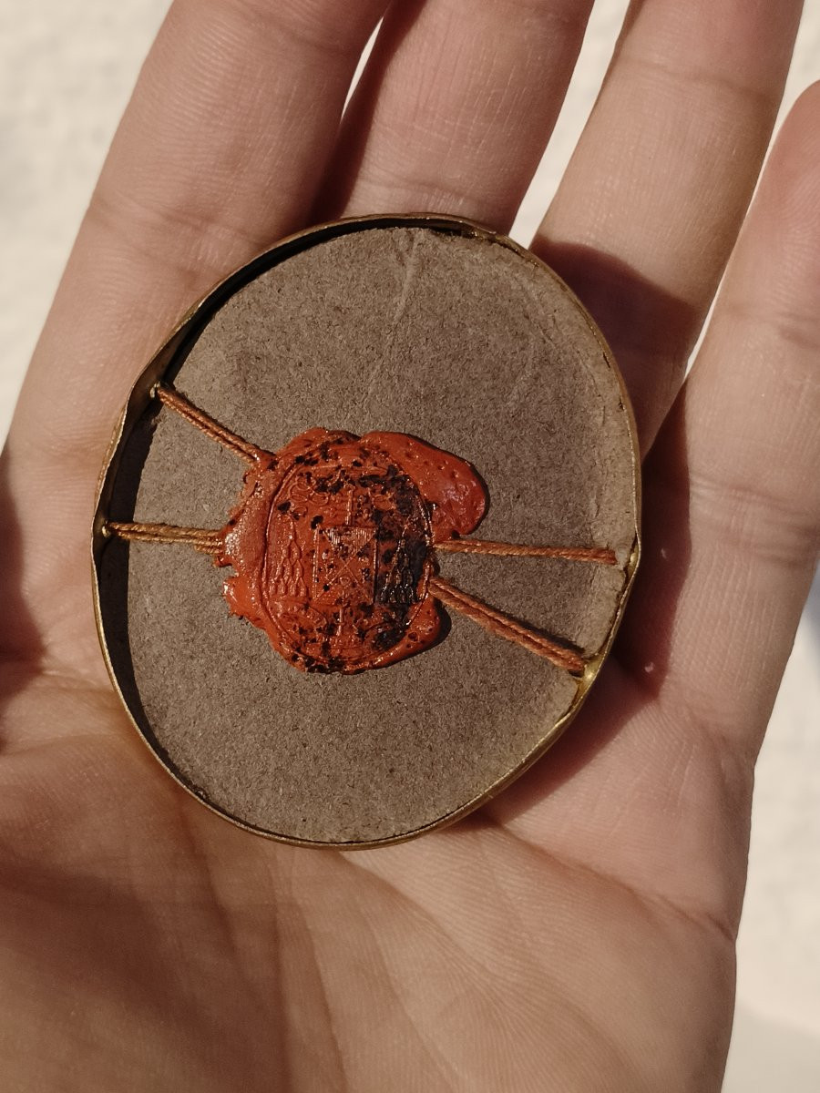 Reliquaire 8 Reliques Saint Jean Népomucène Saint Philippe Néri Saint Sébastien Saint Laurent-photo-1