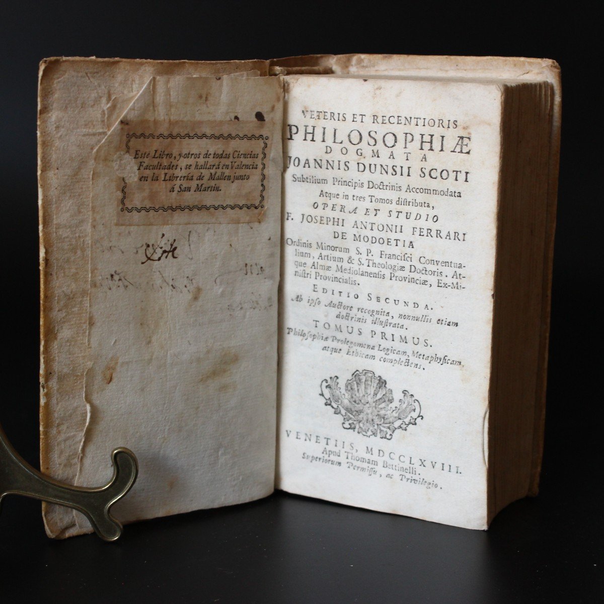 Complet 3 Vol. Science, Astrologie Géocentrique, Livres De Philosophie, Vélin, Venise 1768-photo-2