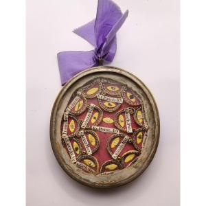 Reliquaire 17 Reliques Jésus Christ S Anne S Joachim S Antoine S François Assise