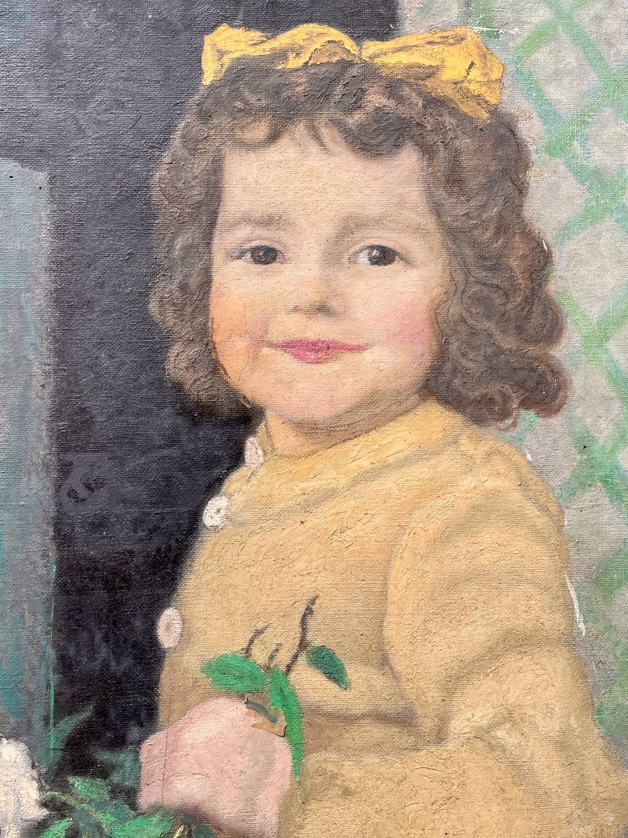 Henry Déziré - Child In Trellis.-photo-4