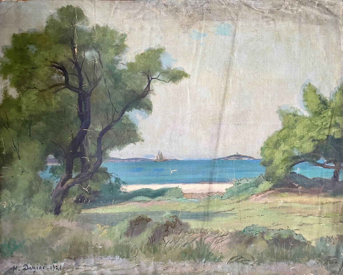Henry Déziré - Maritime Landscape.