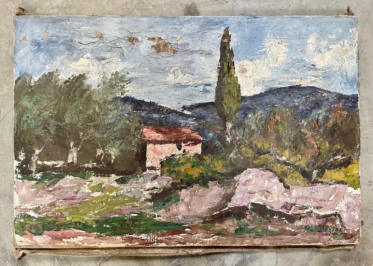 Henri Déziré - Paysage Du Sud. -photo-1