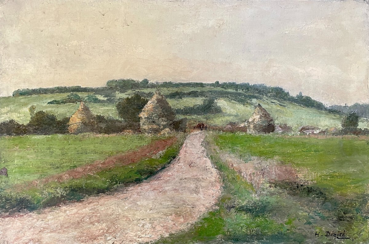 Henri Déziré - Path In The Middle Of The Mills.