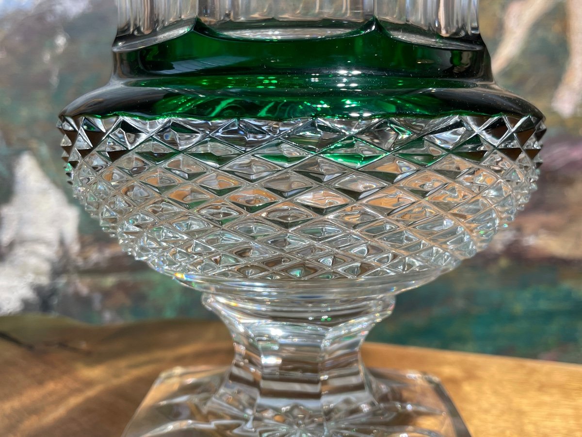 Saint-louis Crystal, Medici Vase, Perfect Condition. High. : 24.5 Cm.-photo-2