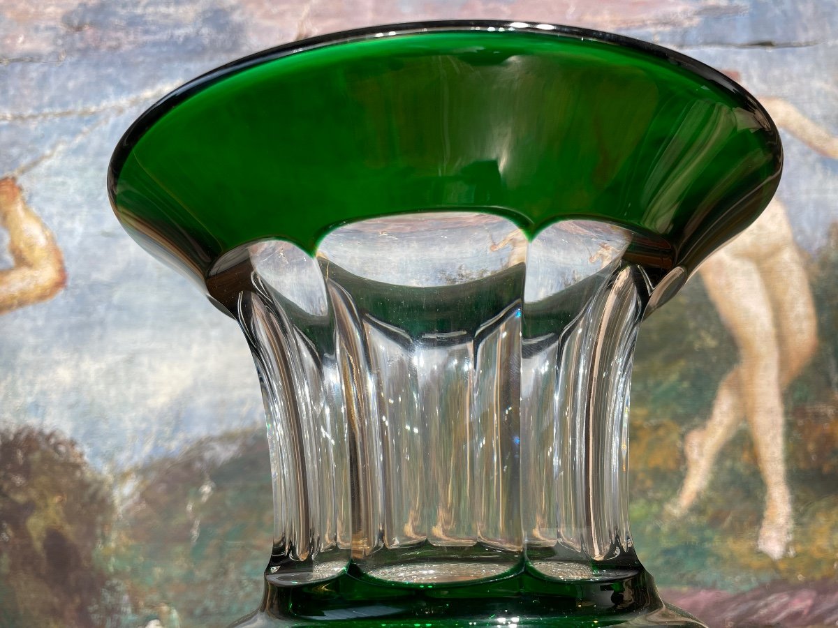 Saint-louis Crystal, Medici Vase, Perfect Condition. High. : 24.5 Cm.-photo-3