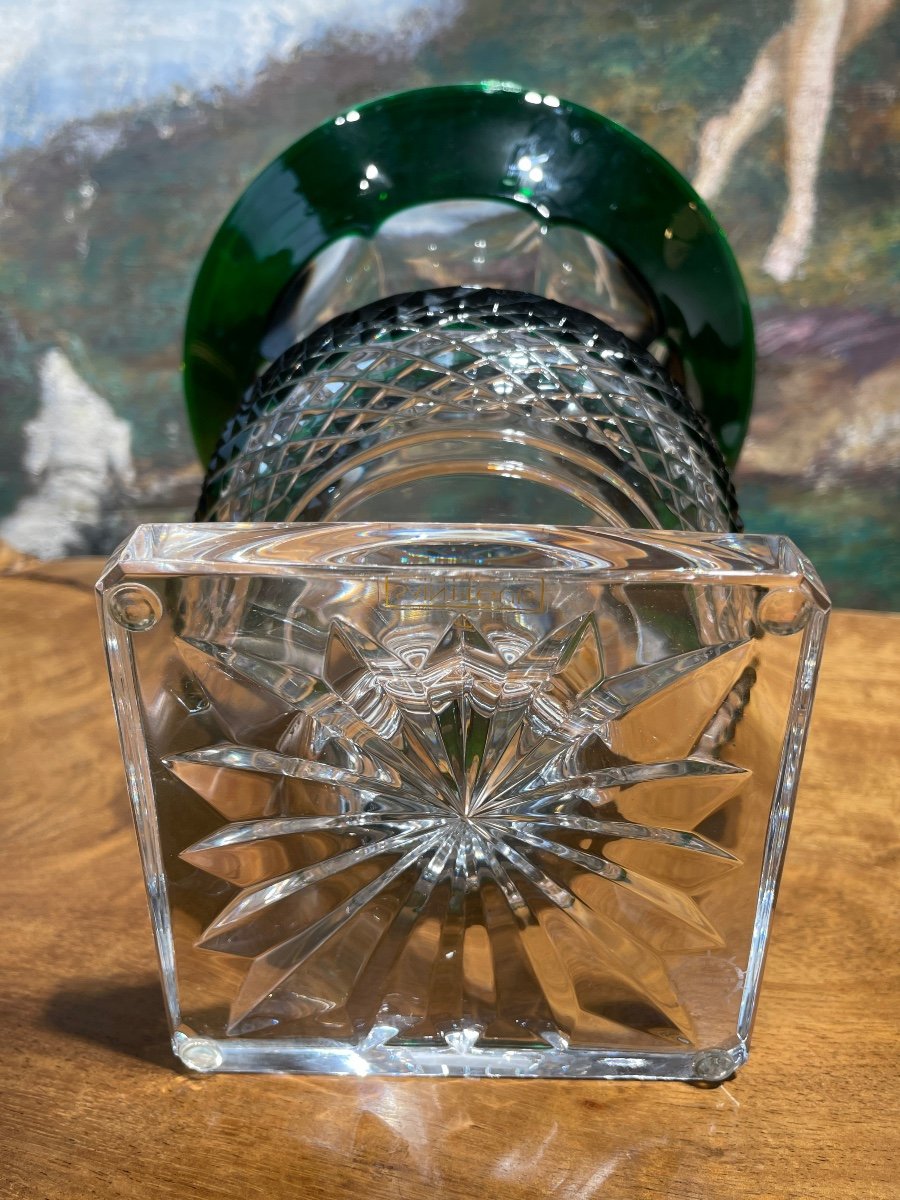 Saint-louis Crystal, Medici Vase, Perfect Condition. High. : 24.5 Cm.-photo-5