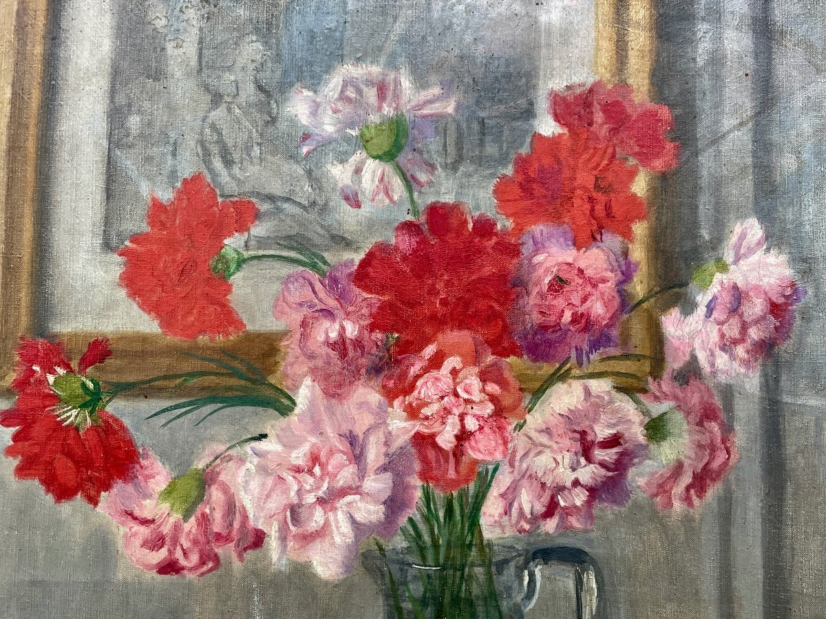 Alexis Laskine (1928) - Still Life - Oil On Canvas - Height: 61 Cm. -photo-3