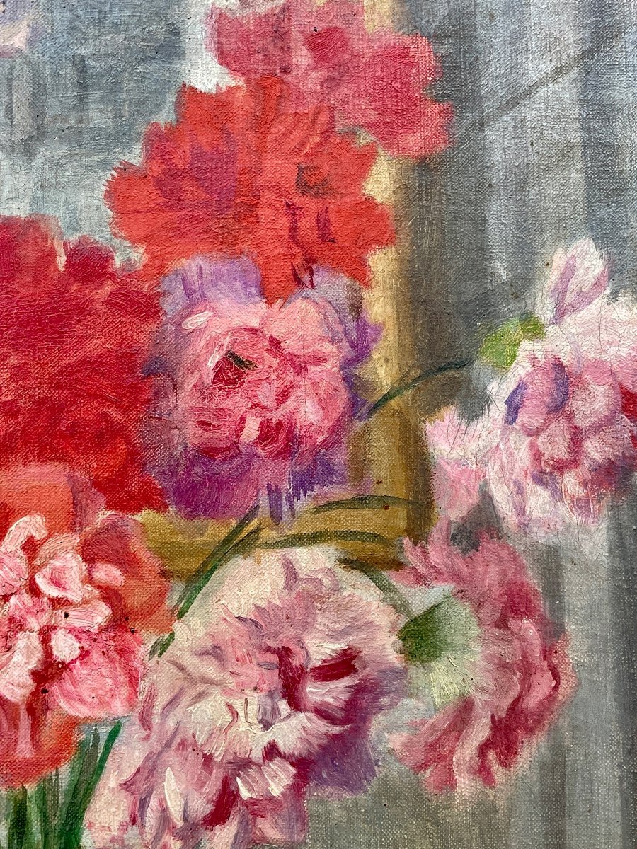 Alexis Laskine (1928) - Still Life - Oil On Canvas - Height: 61 Cm. -photo-2