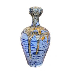 Glazed Ceramic Vase.