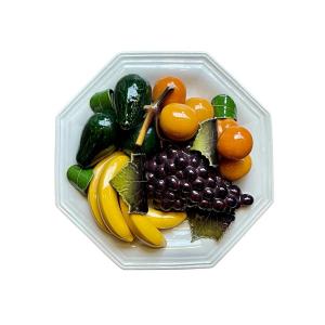 Bertinazzo Italy - Centerpiece, Barbotine Fruit Tray.