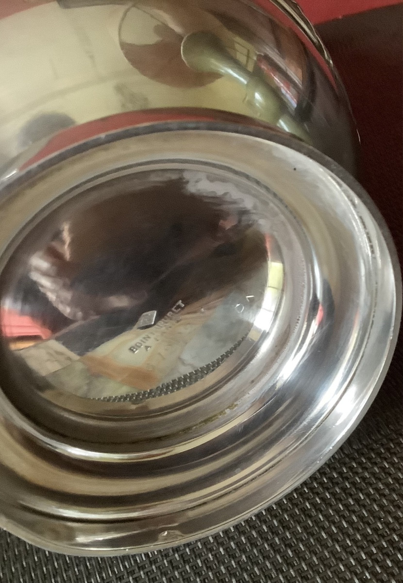 19th Century Solid Silver Chocolate Pot-photo-4