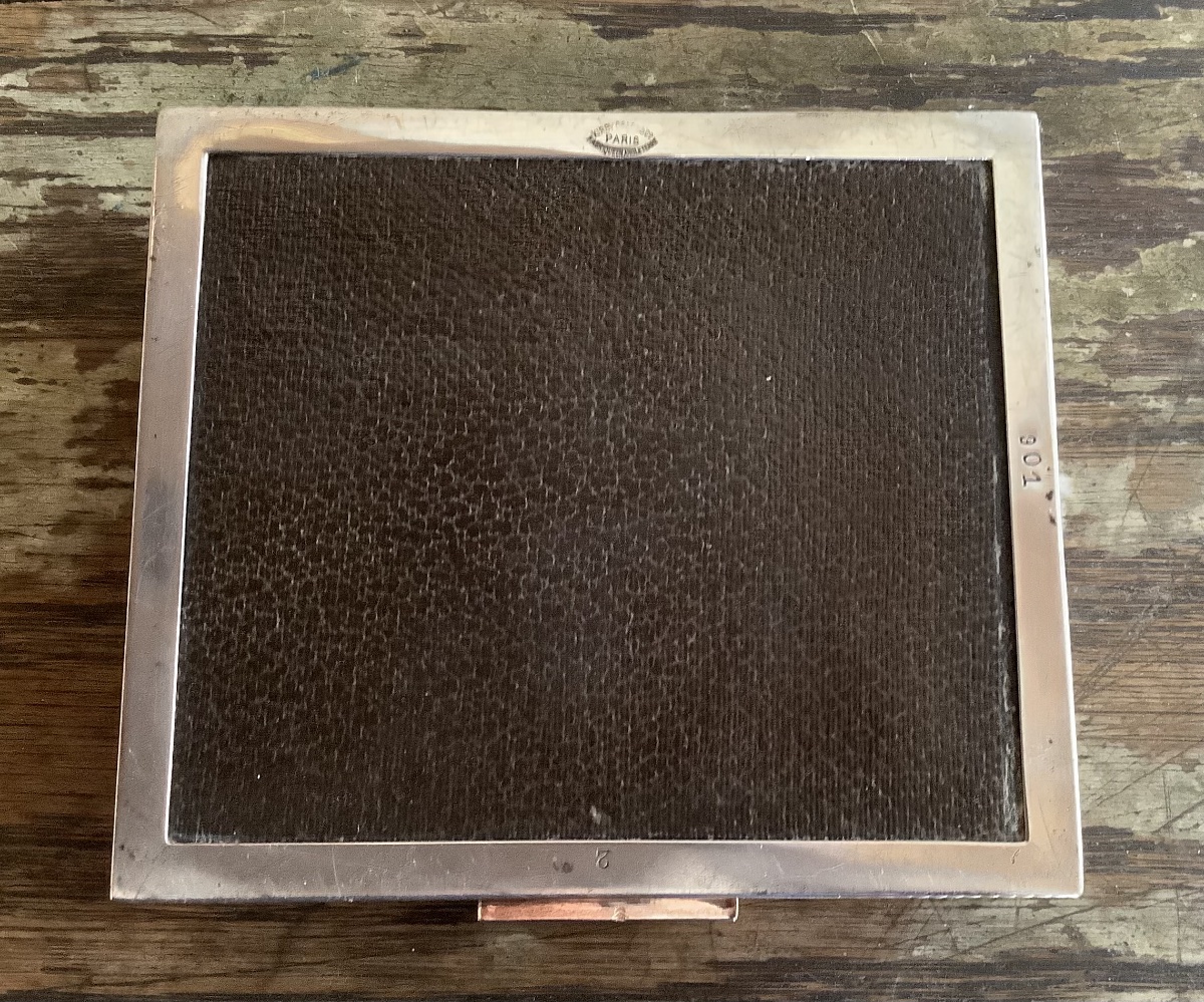 Solid Silver Cigarette Case-photo-2