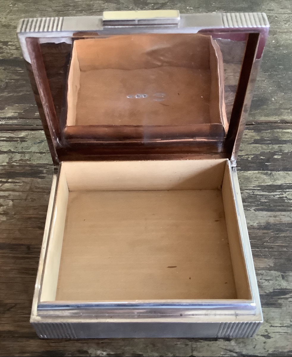 Solid Silver Cigarette Case-photo-3
