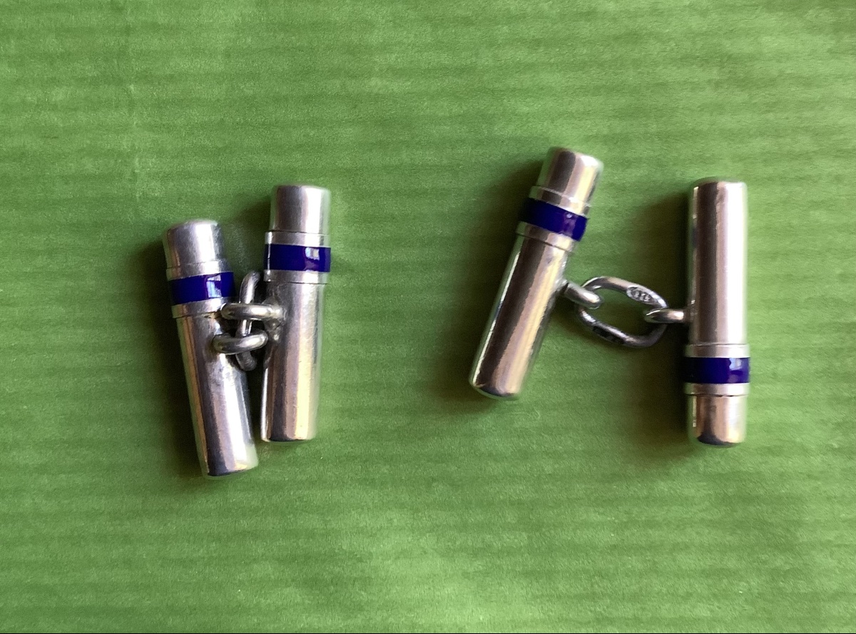 Paire de boutons de manchette Tiffany