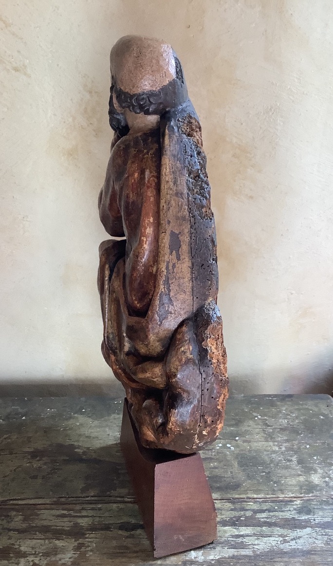 « Socrate » bois doré -photo-4