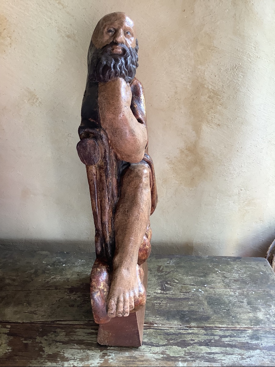 « Socrate » bois doré -photo-1