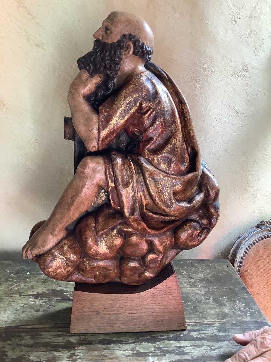 « Socrate » bois doré 