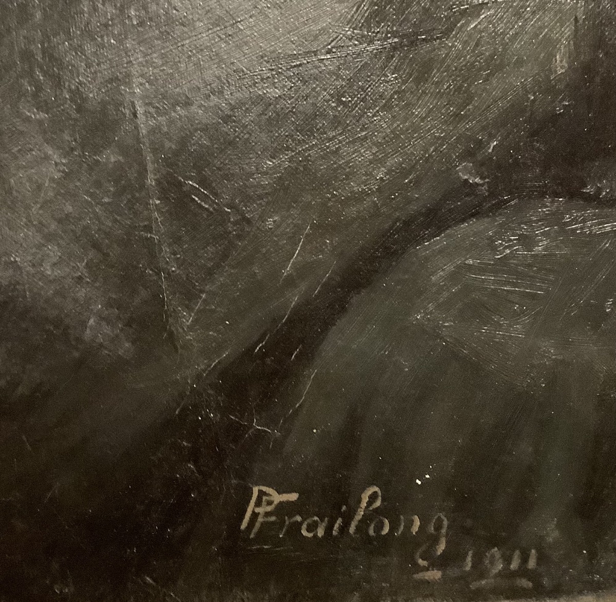 P. Frailong  portrait d’homme-photo-4