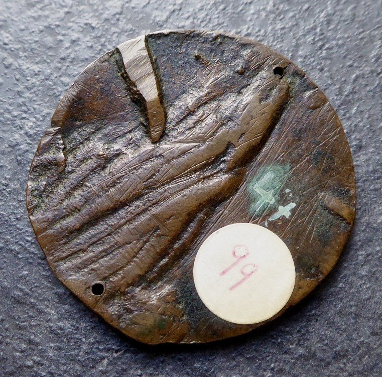 Plaquette En Bronze XVIe Repr&eacute;sentant Le Jugement De P&acirc;ris-photo-4