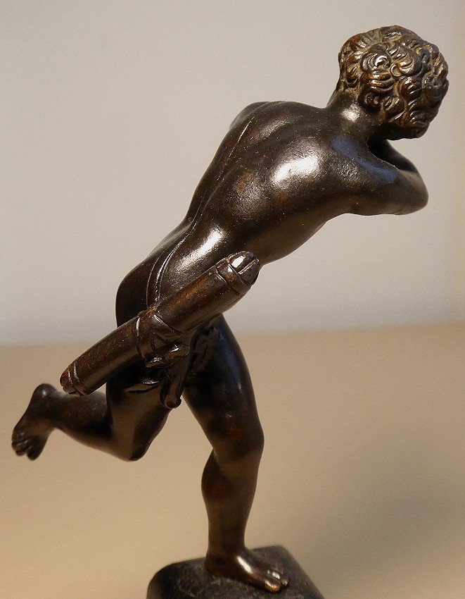 Cupid In Bronze After A Model By Barthélemy Prieur-photo-5