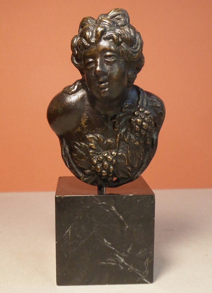 Bust In Bronze Italy Venice 16th 17th Century