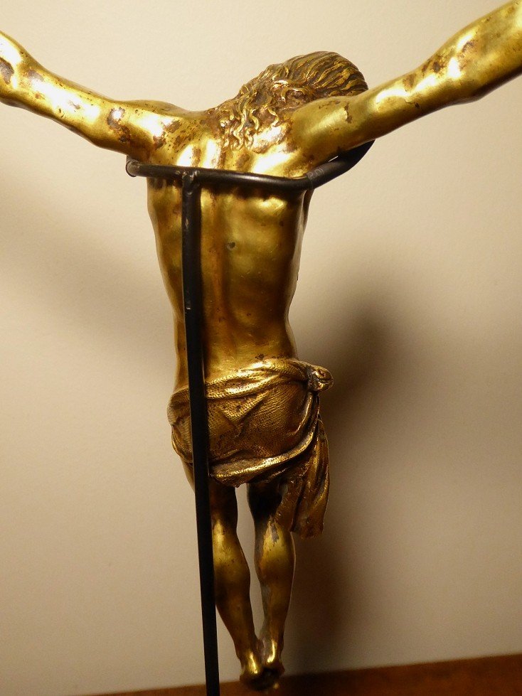 Corpus Christi In Gilt Bronze - Italy Circa 1600-photo-2