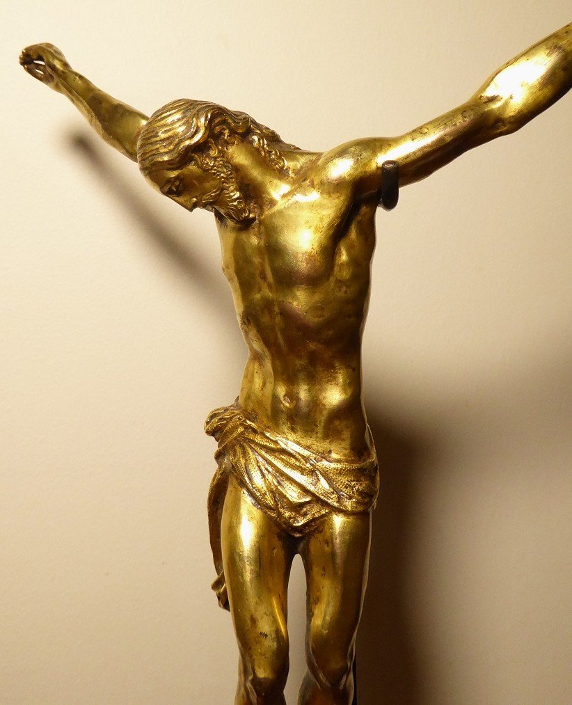 Corpus Christi In Gilt Bronze - Italy Circa 1600