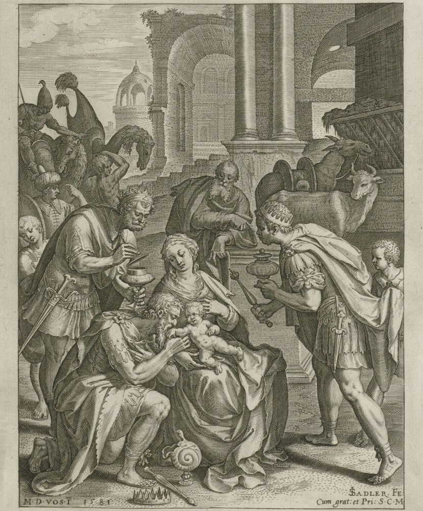The Adoration Of The Magi - Bronze Plaquette From The Early 17th Century-photo-5