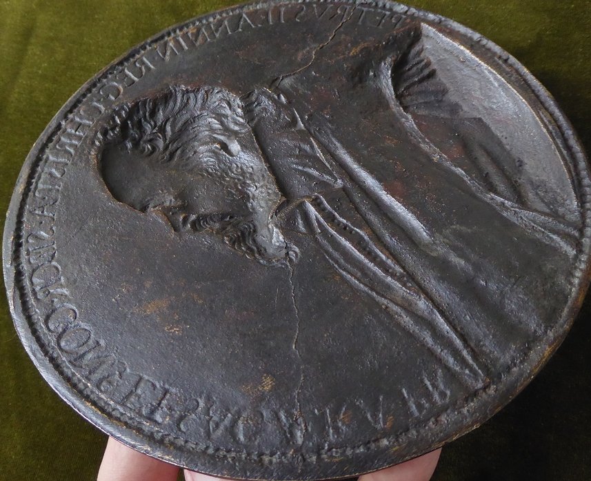 Grande Médaille En Bronze - Pierre Jeannin Par Guillaume Dupré en 1618-photo-7